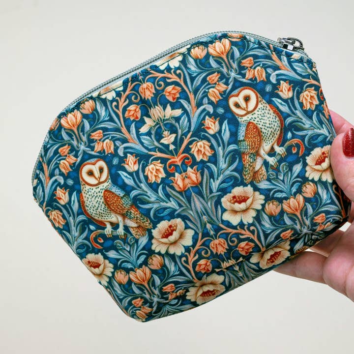 Owl Zipper Pouch for wholesale by CoraCreaCrafts