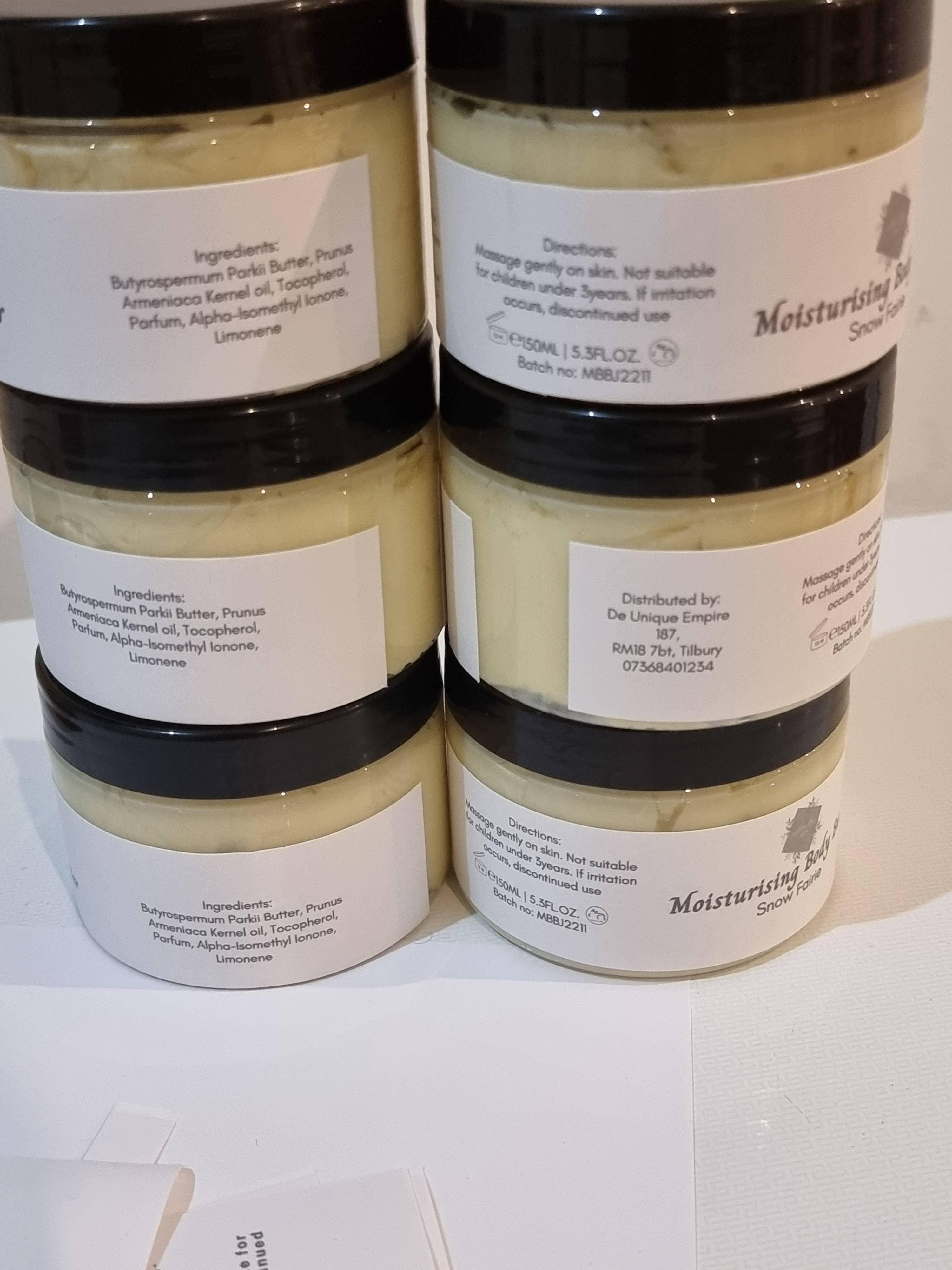 De Unique Fragrance - Wholesale Body Balm/Butter - Whipped Moisturizing Body Butter5