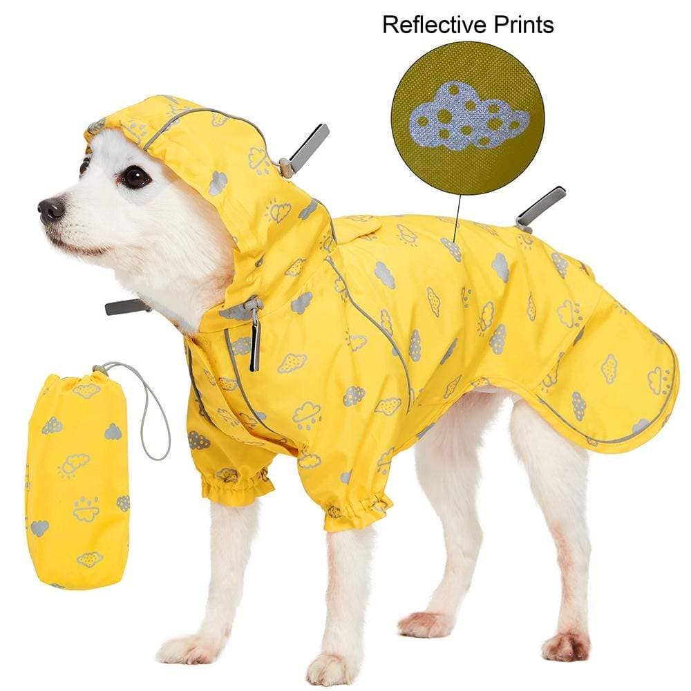 Blueberry Pet - Wholesale Pet Raincoat - Dog - 3 Colors, 2 Legs Reflective Dog Raincoat11
