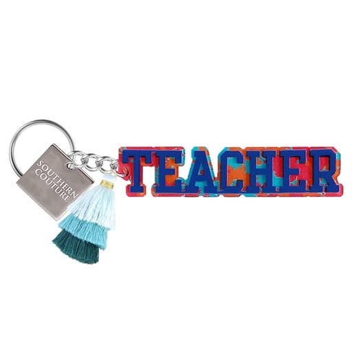 SC akrylordnøgleringe - Lærer for engroshandel hos Southern Couture