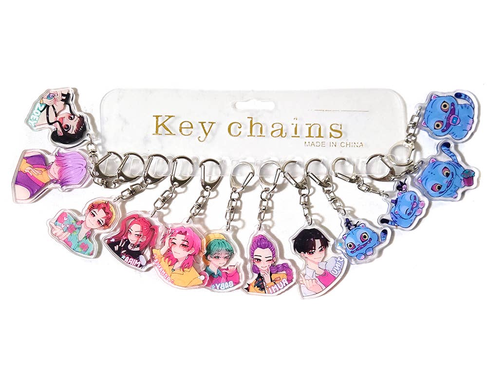anbfashion – wholesale Keychain – Women's – K-pop Demon Hunter Keychain KPOP Rumi Mira Zoey4