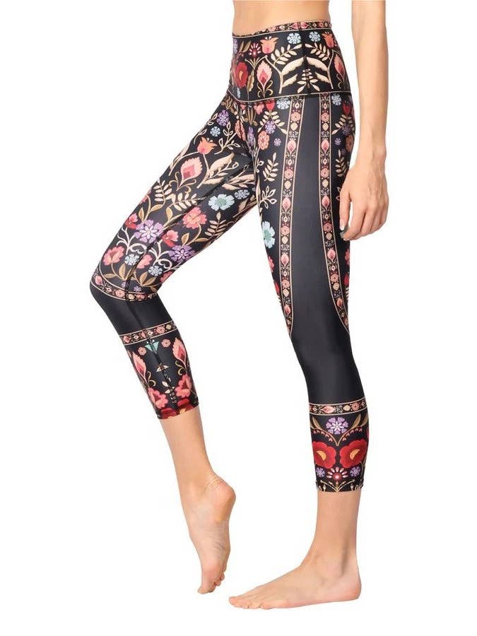 Yoga Democracy - Venta al por mayor Leggings deportivos/cómodos - Mujer - Rustica Impreso Yoga Cultivos3