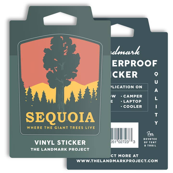 The Landmark Project - Wholesale Sticker - Sequoia National Park Sticker1