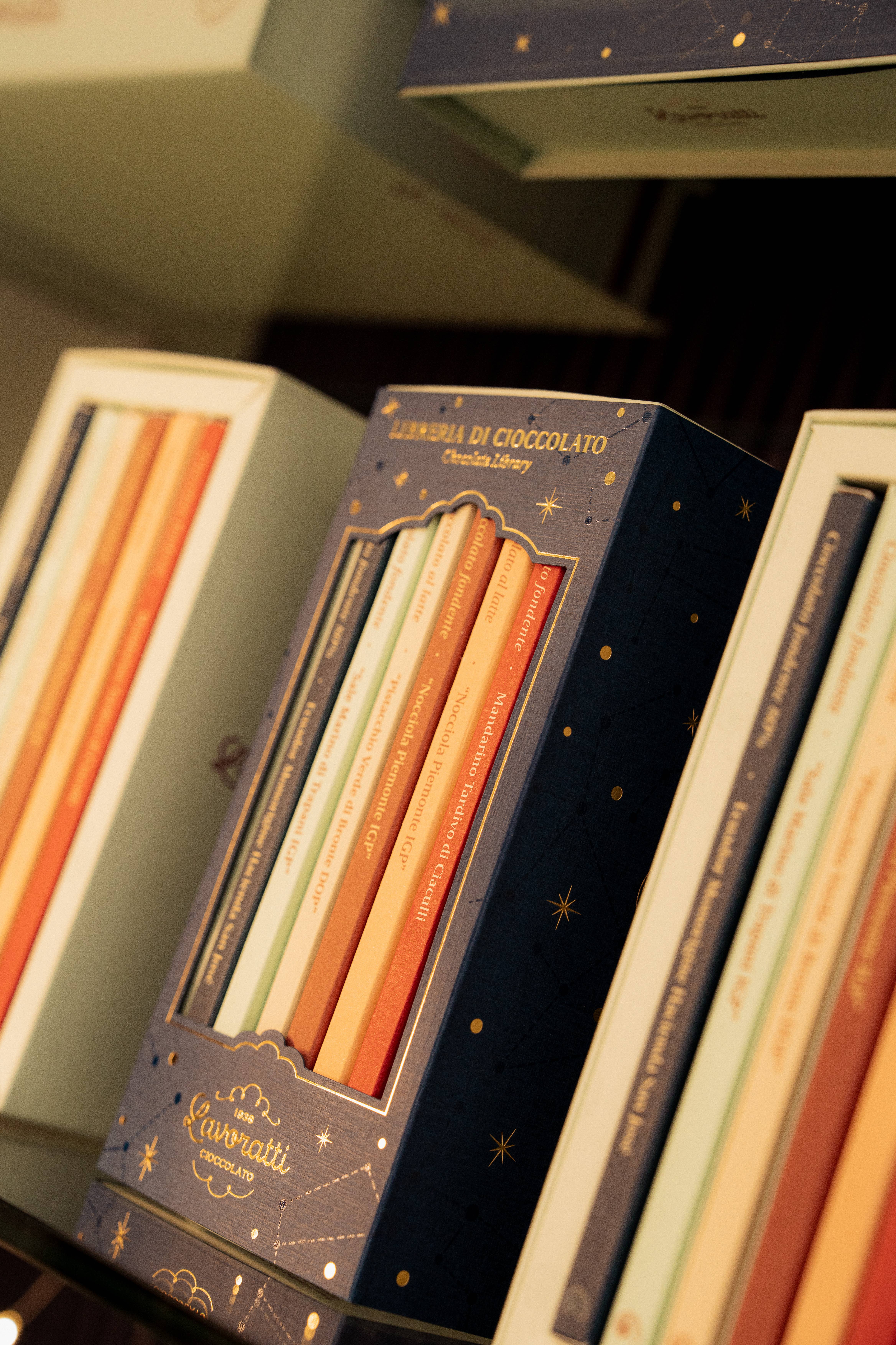 Cioccolato Lavoratti 1938 – Großhandel Schokoladenschachtel – The Box, Weihnachtsedition 80 g1