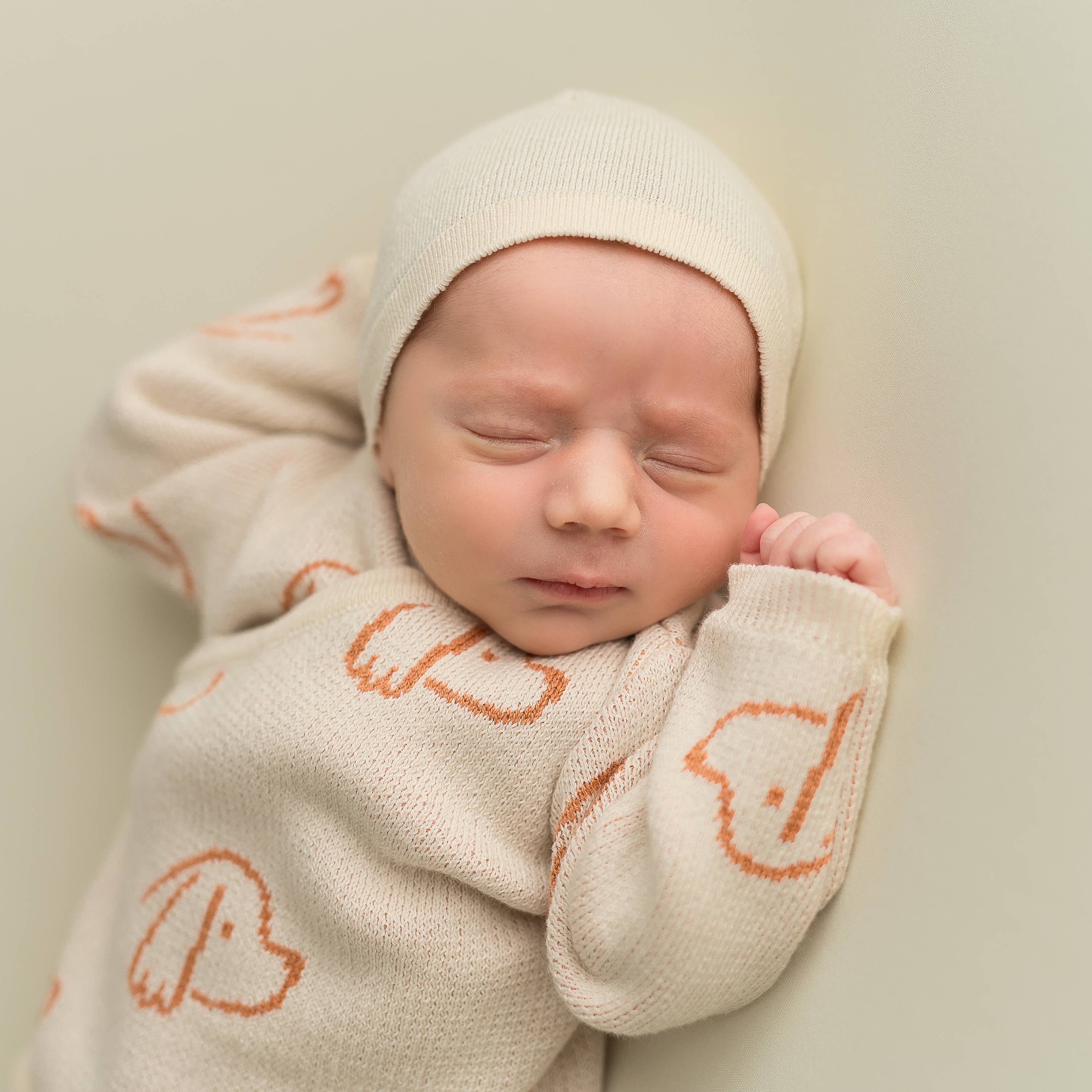 micu micu - Wholesale Clothing Set - Baby - Newborn Pack dogs ecru3