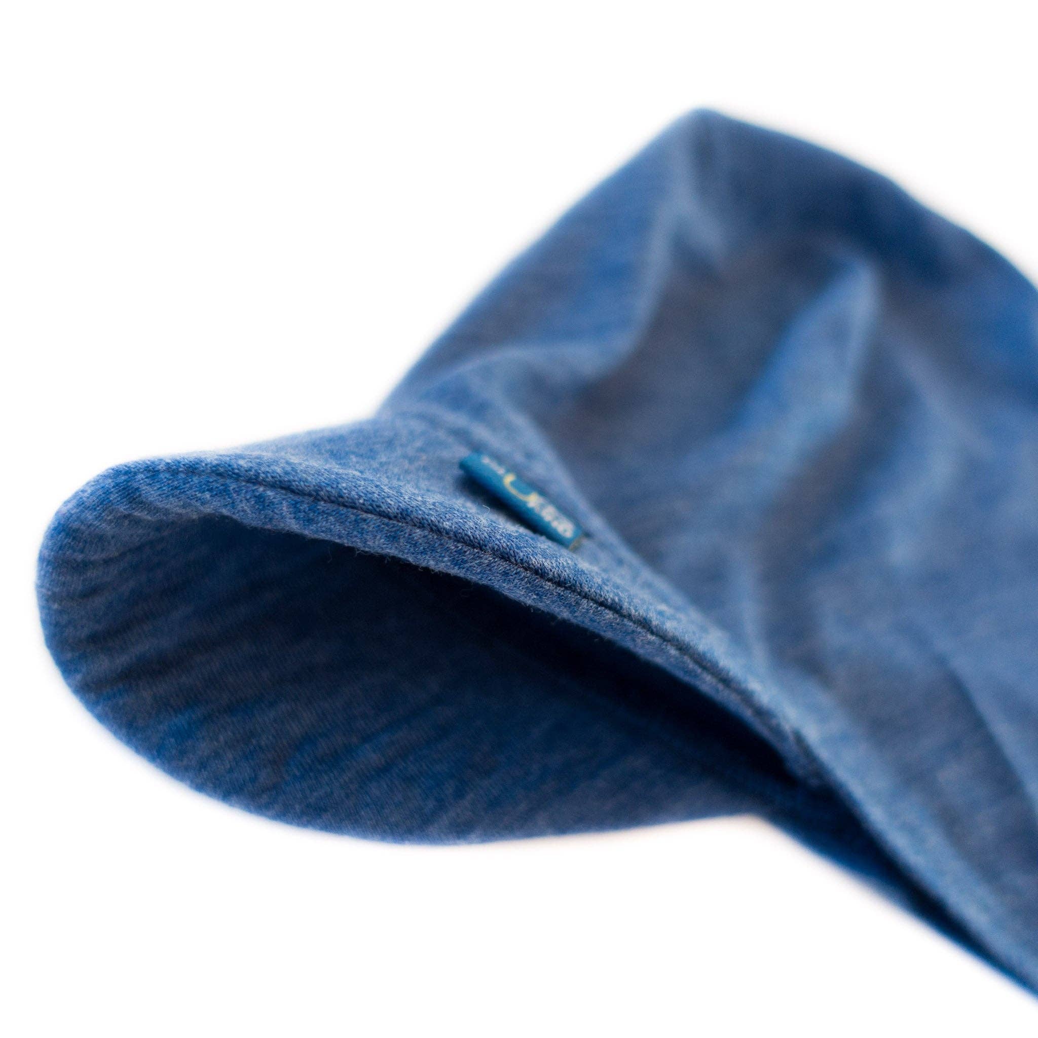 Glückskind - Wholesale Sun Hat - Kids - Royal blue summer cap, merino wool & silk (BIO/GOTS)3