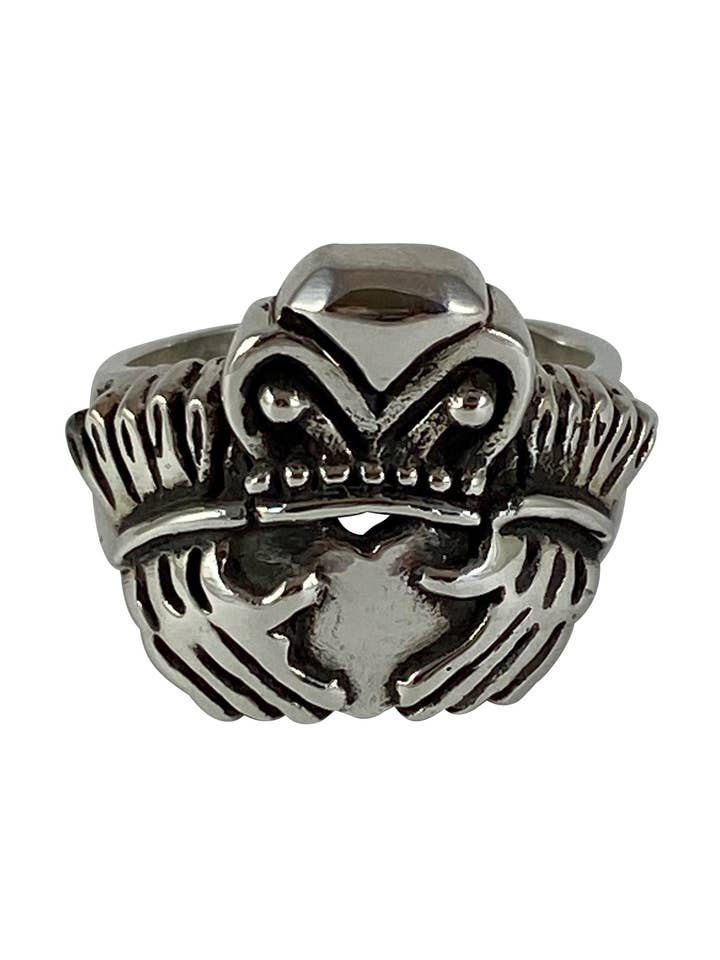 R Claddagh for wholesale by Femme Metale