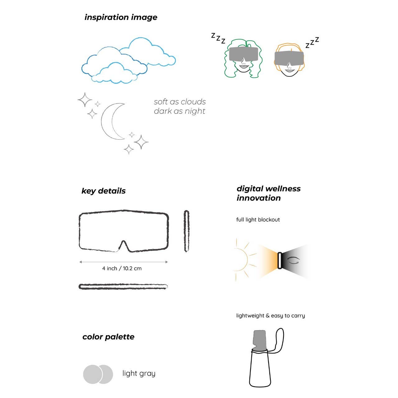 Bagby - Wholesale Sleep/Eye Mask - Bagby NIGHT - Sleep Mask5