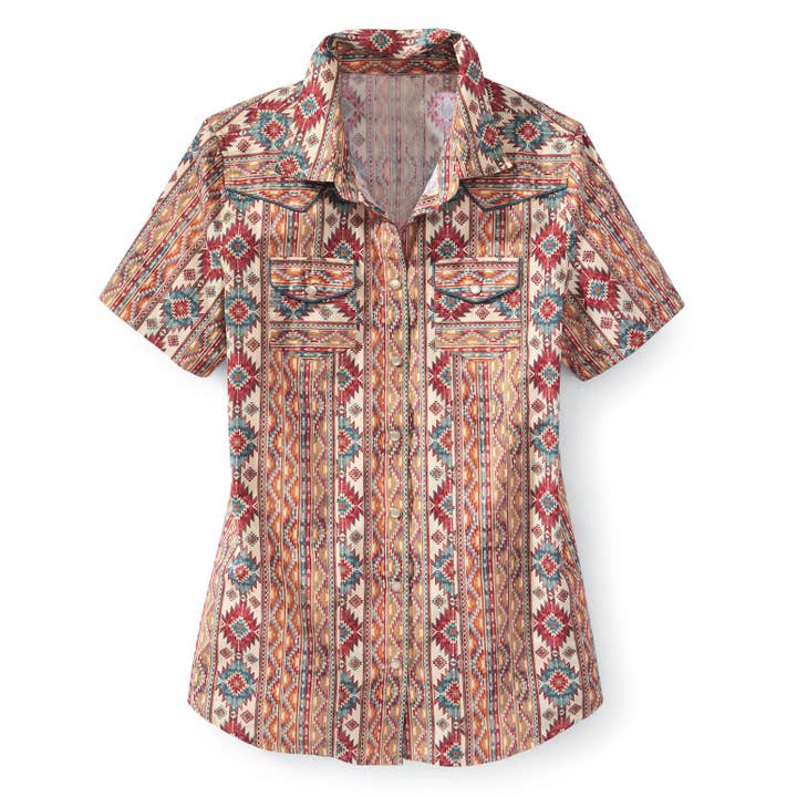 Salado Short-Sleeve Shirt for wholesale by Back in the Saddle