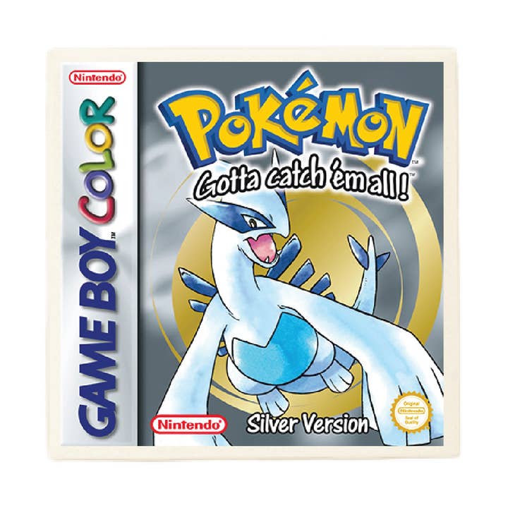Pokemon Silver Video Game Coaster for wholesale by Lucky Mfg. Co.