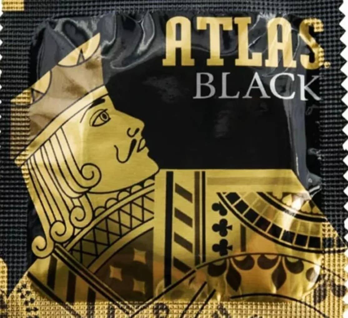 Yolo ent - Vente Contraceptif/préservatif - Étui de 1000 préservatifs Atlas Black en latex de qualité supérieure, couleur noire2