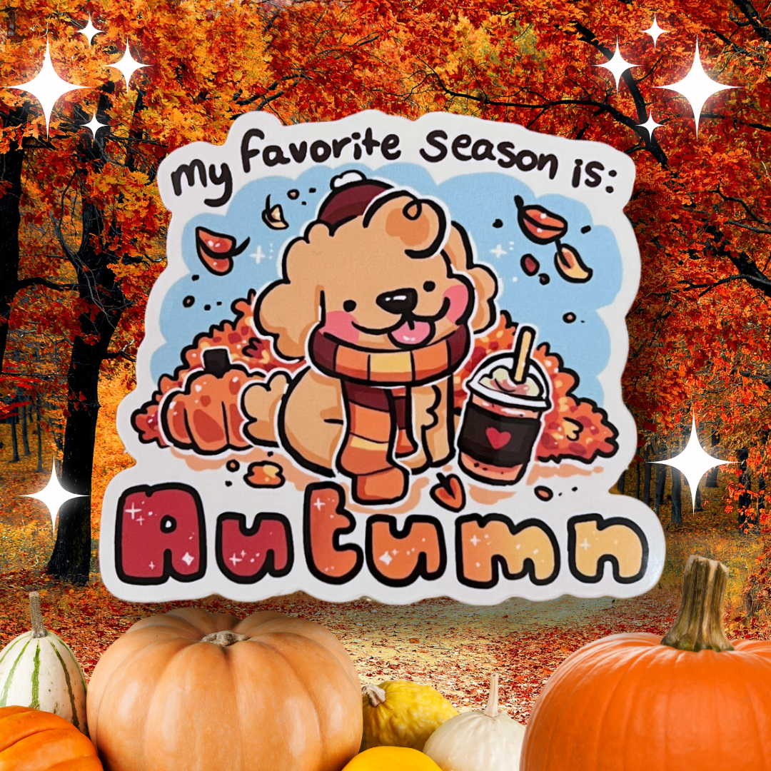 Woolblossom - Wholesale Sticker - My Favorite Season Is: !!! ~ Stickers6
