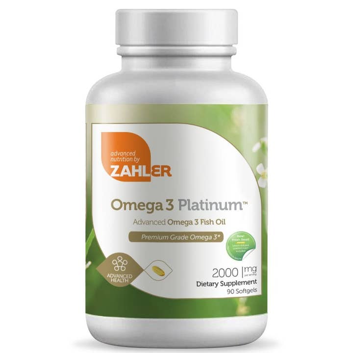 Advanced Nutrition by Zahler - Wholesale Oral Supplement/Vitamin - Omega 3 Platinum (90) Softgels