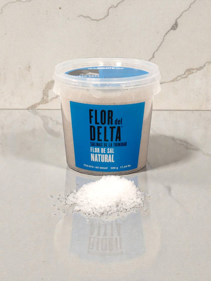 Flor del Delta Flor de Sal naturlig 500 g för wholesale av BioSales