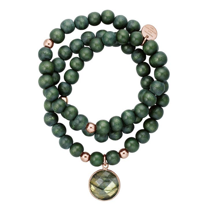 PINUS Labradorite fir bracelet for wholesale by Marjana von Berlepsch