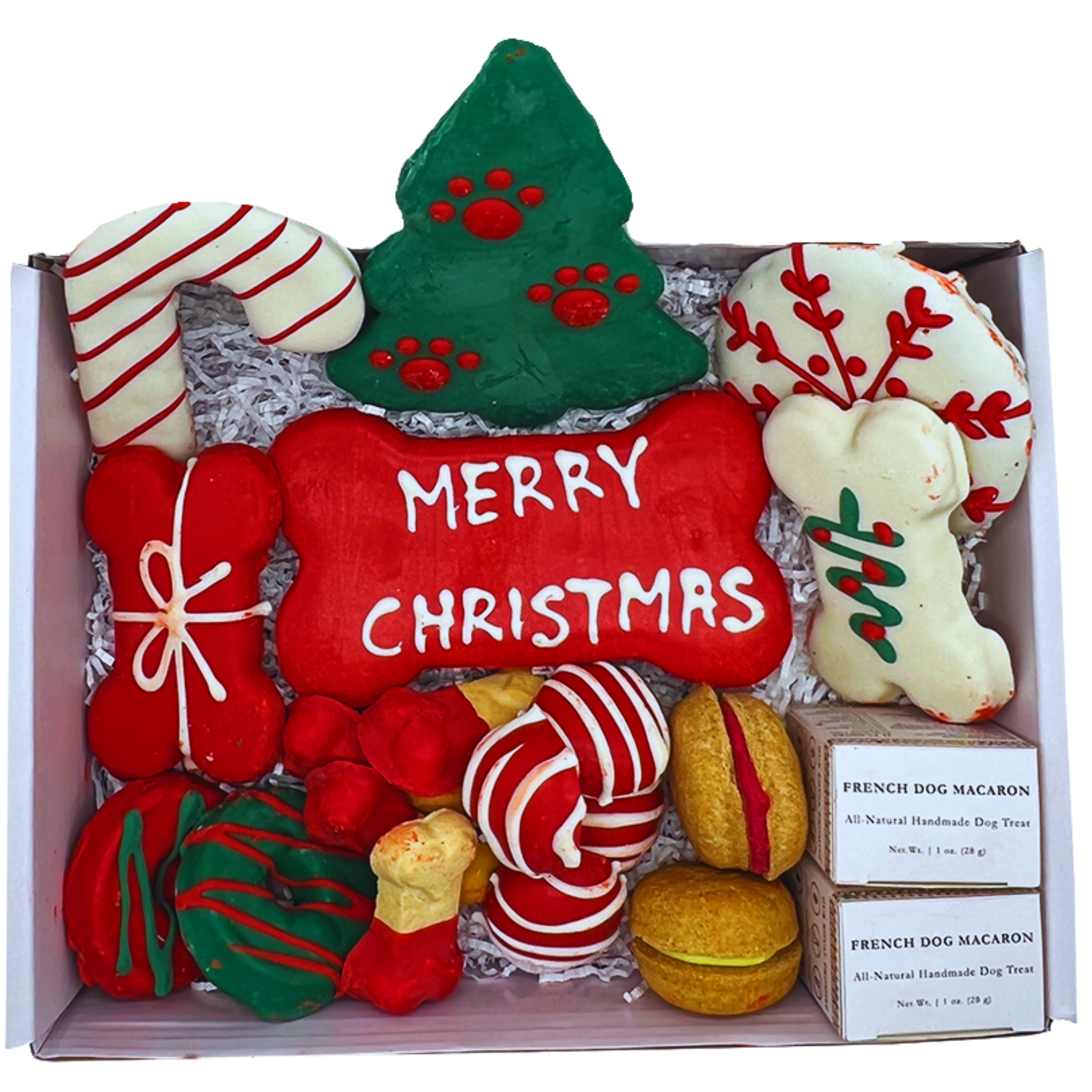 Bonne et Filou - Wholesale Pet Treats - Dog - Christmas Dog Treats Box | Holiday Unique Themed Gift Box1