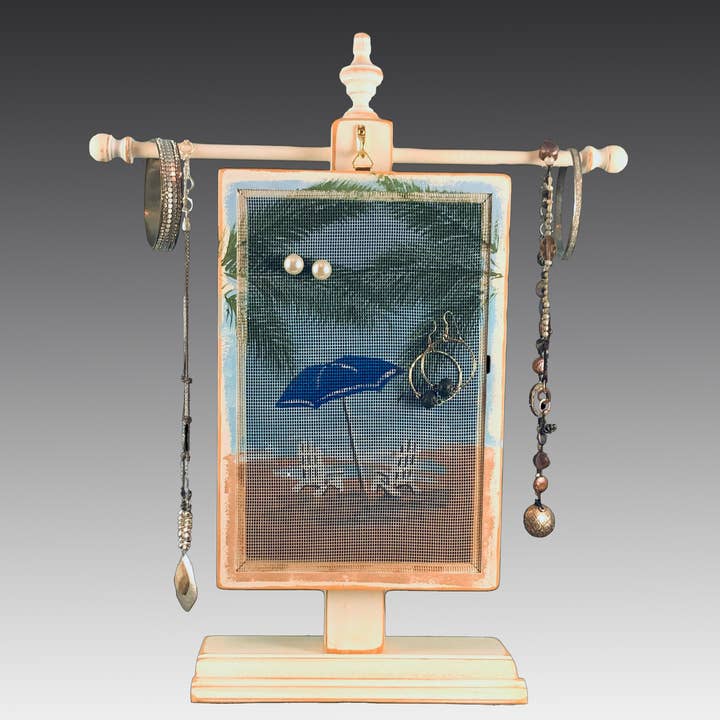 Earring Holder Gallery – Großhandel Schmuckständer & -display – Klassischer Ohrring-Halter - Sonnenschirm