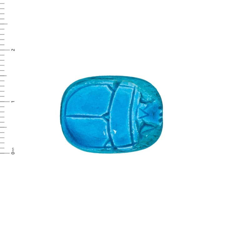 Discoveries, Inc. - Venta al por mayor Imanes - Imán Escarabajo Egipcio Azul - 1,5"
