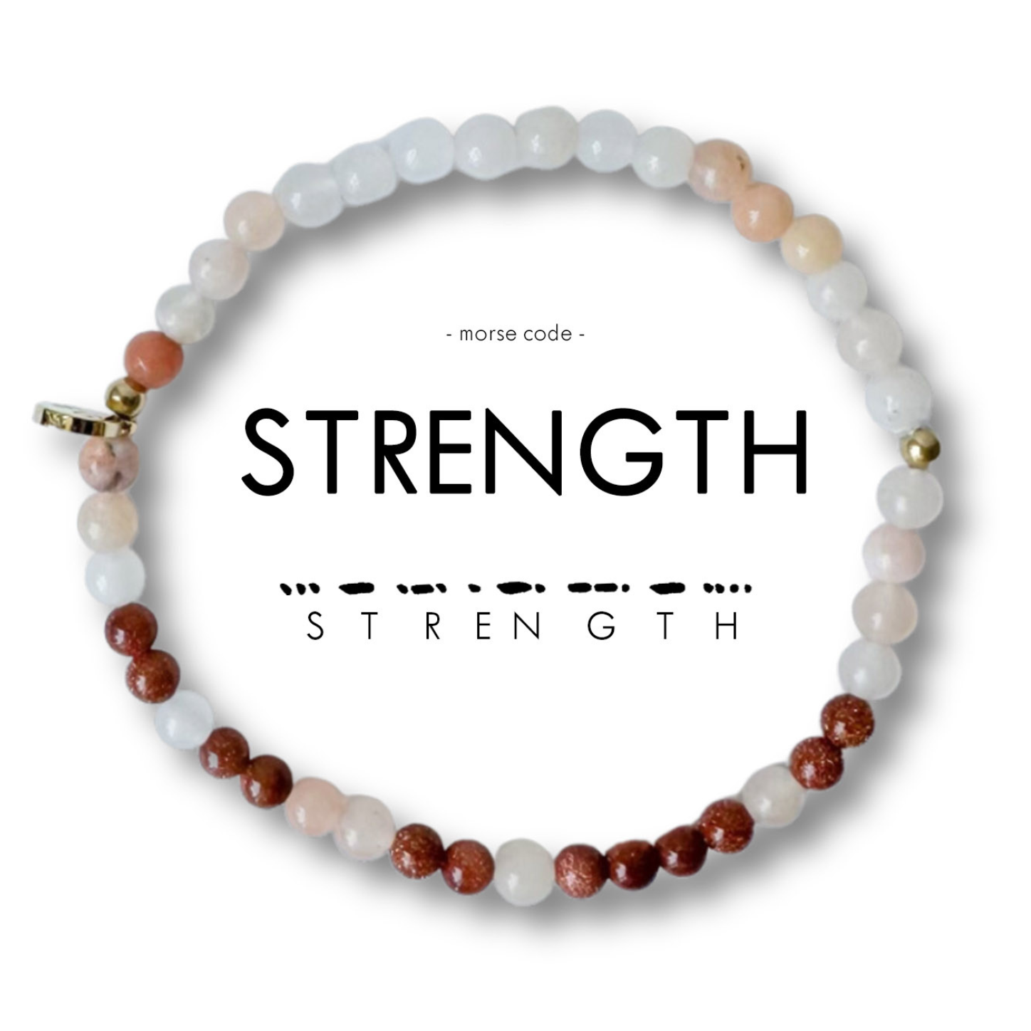 ETHICGOODS – Pulseira de missangas por atacado – Pulseira Código Morse | FORÇA6