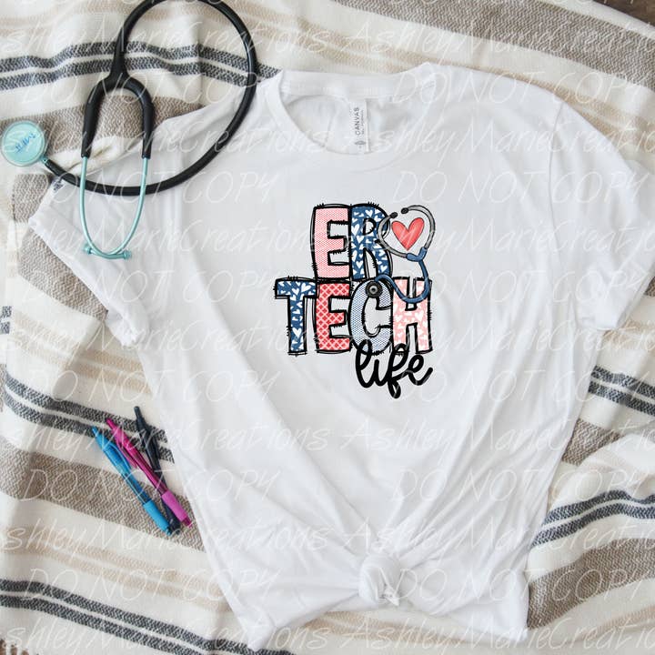 ER Tech Life por atacado de Ashley Marie Creations