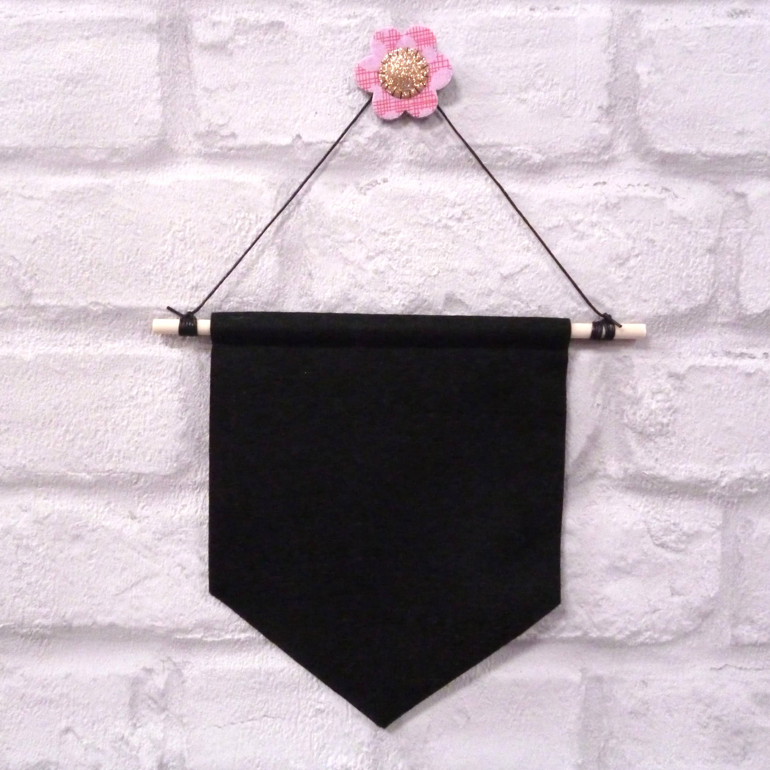 paper-and-string ltd - Wholesale Banner - Felt Banner to decorate - 20cm Dowel3