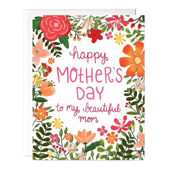 Beautiful Mom Card for wholesale by Fox Card Co