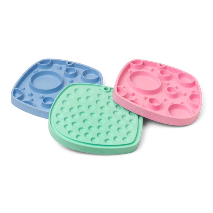 West Paw - Wholesale Pet Food Mat - Dog - *Limited Edition* Bubbles Feast Mat®