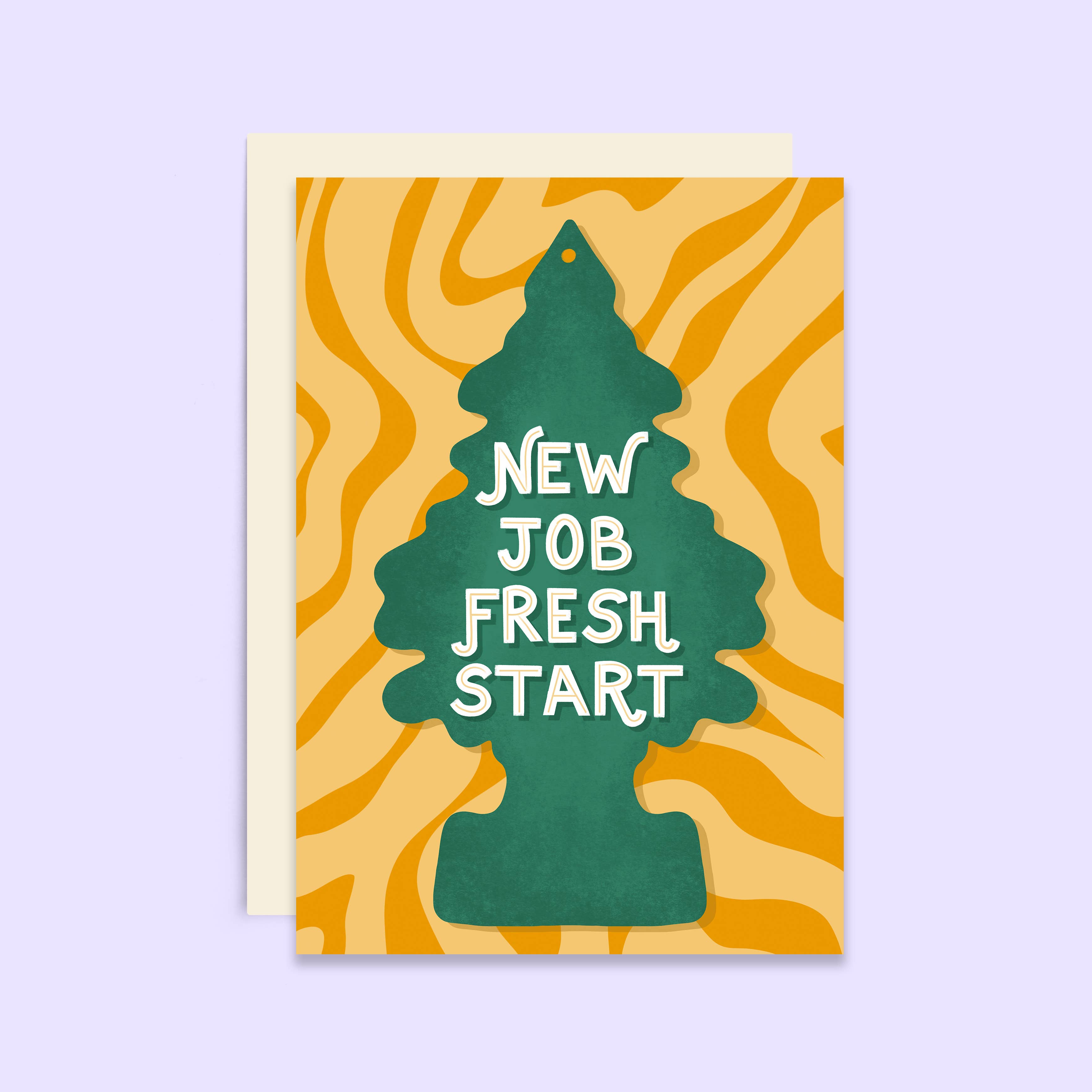 Tikkled Pink - Wholesale Congratulations card - Fresh Start New Job Card | New Job Cards | Funny Cards