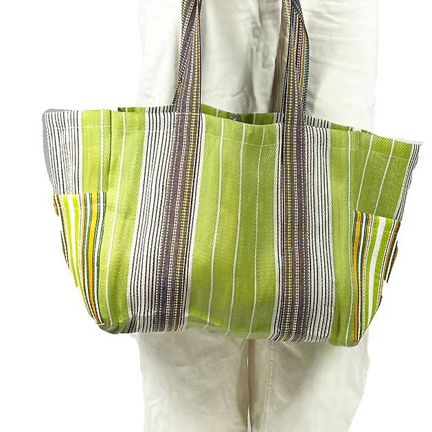 Apple Green Duck - Wholesale Grocery/Shopping Bag - POCKET MARKET BAG3