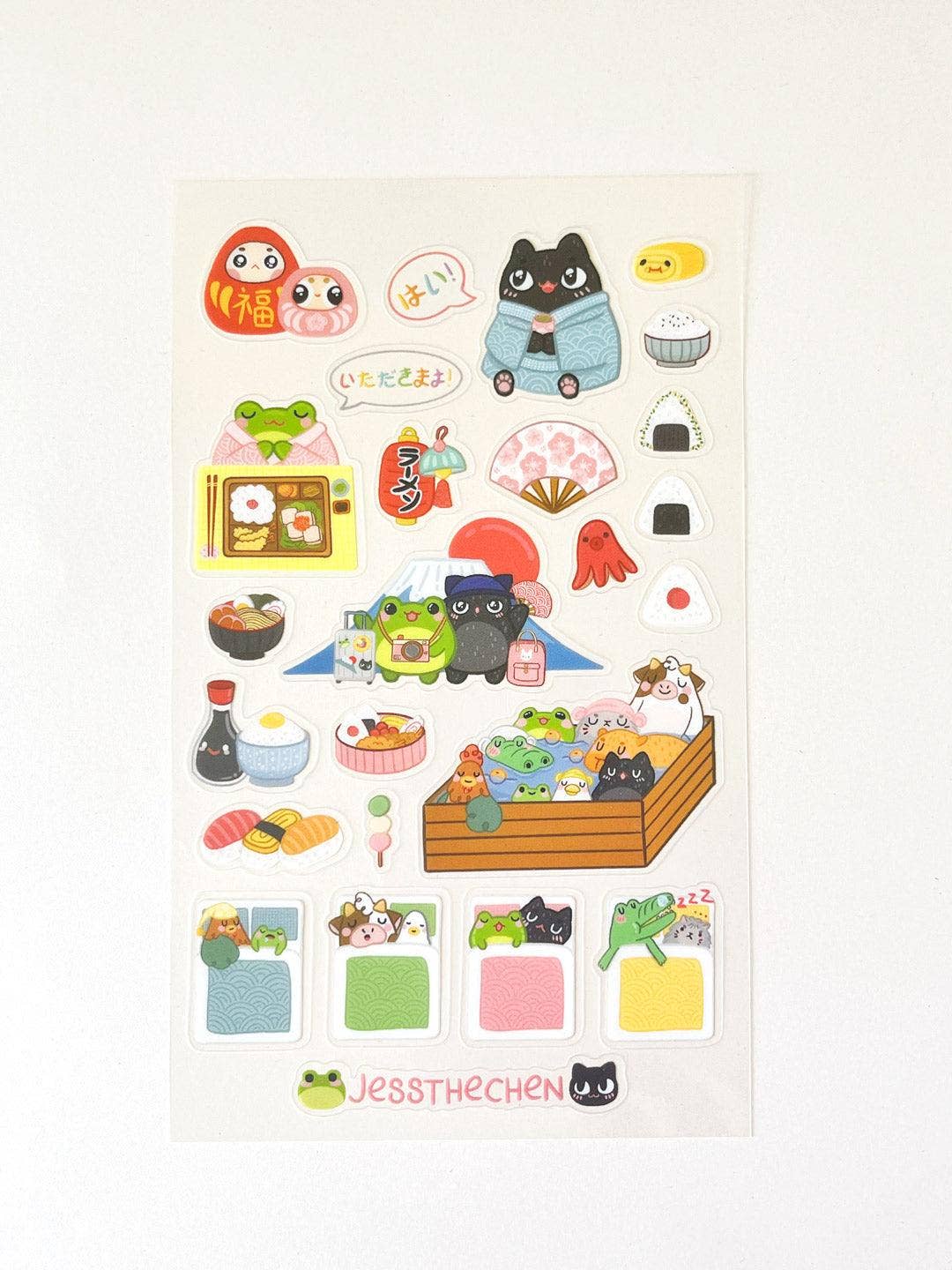 Jessthechen - Wholesale Sticker - Planner & Calendar Stickers | Bing Bong and Friends to Japan4