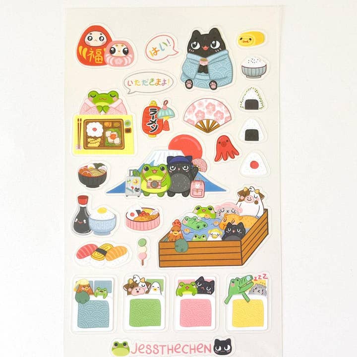 Jessthechen - Wholesale Sticker - Planner & Calendar Stickers | Bing Bong and Friends to Japan4