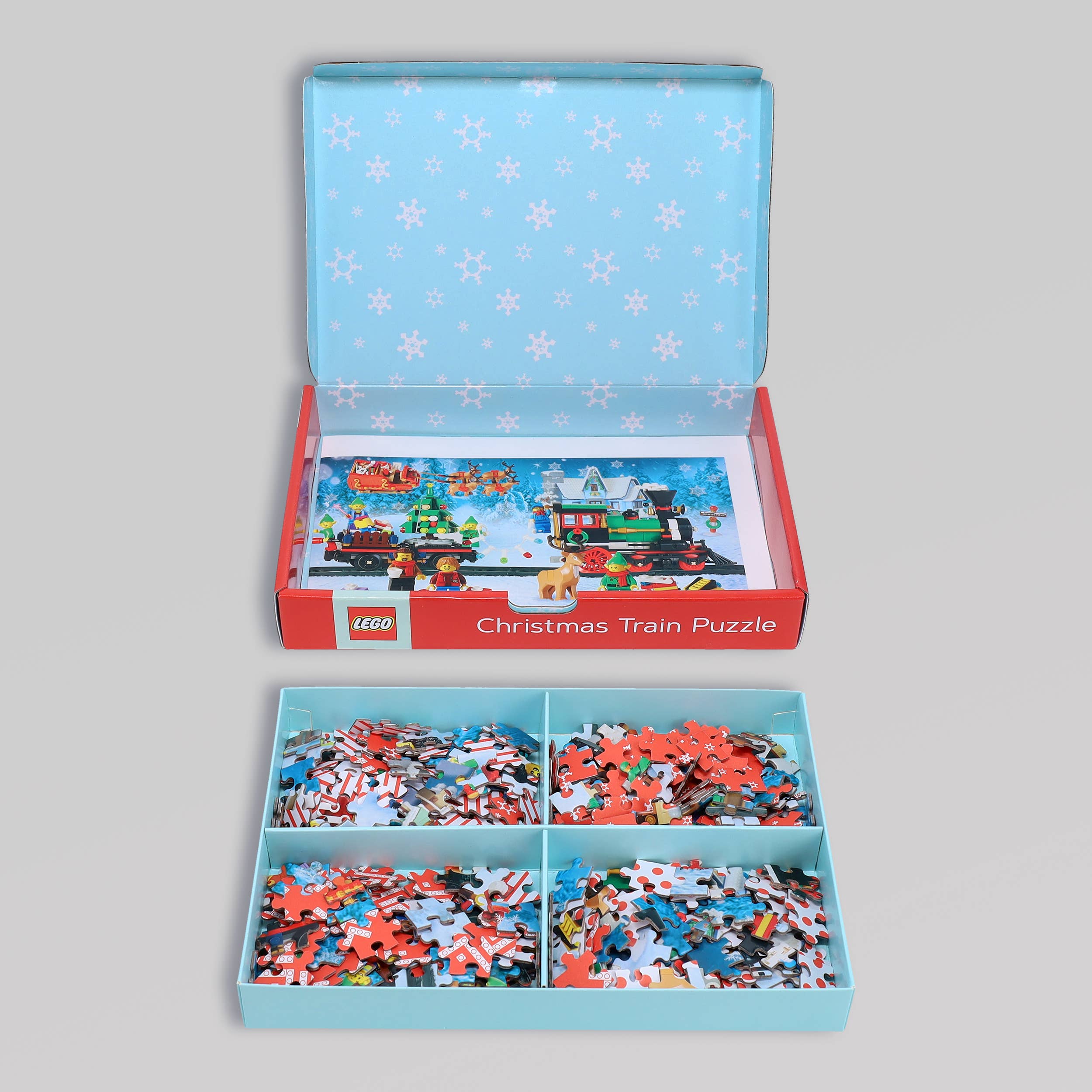 Chronicle Books - Wholesale Puzzle - Adult - LEGO Christmas Train Puzzle4