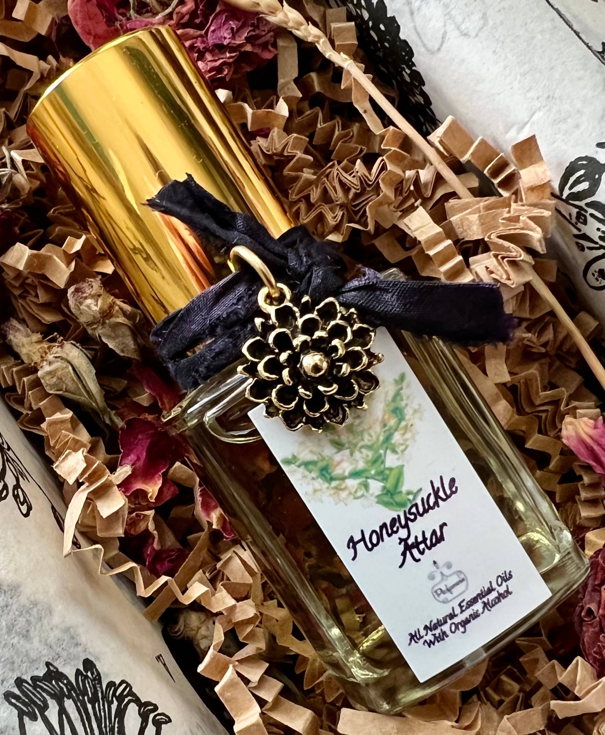 The Parfumerie,LLC. - Wholesale Perfume/Eau de Toilette - All Natural HONEYSUCKLE ATTAR Essential Oil Perfume13