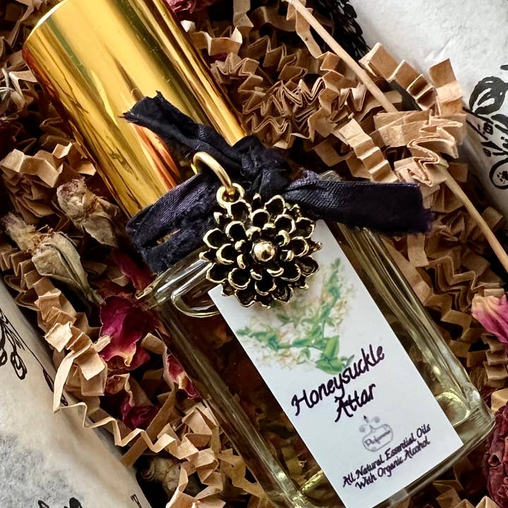 The Parfumerie,LLC. - Wholesale Perfume/Eau de Toilette - All Natural HONEYSUCKLE ATTAR Essential Oil Perfume13