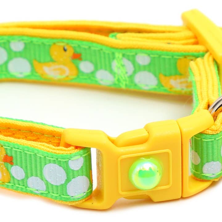 From Pugs to Persians Pet Accessories, LLC - Wholesale Pet collar – Cat - Rubber Duckies Breakaway Cat Collar21