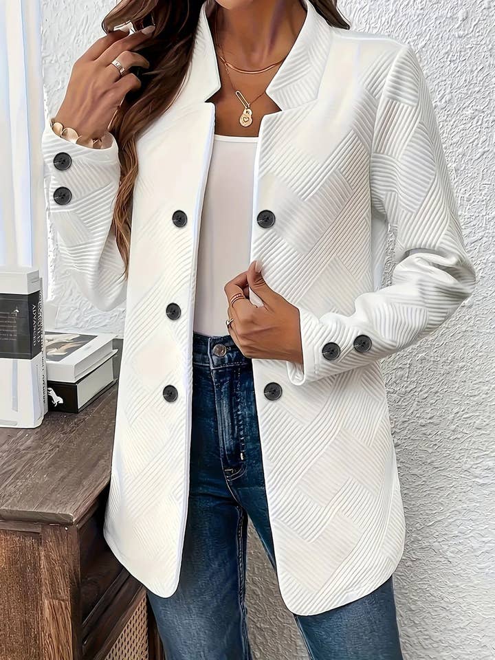 Lovenne - Wholesale Jacket - Women's - Three double-button jacket and suit6
