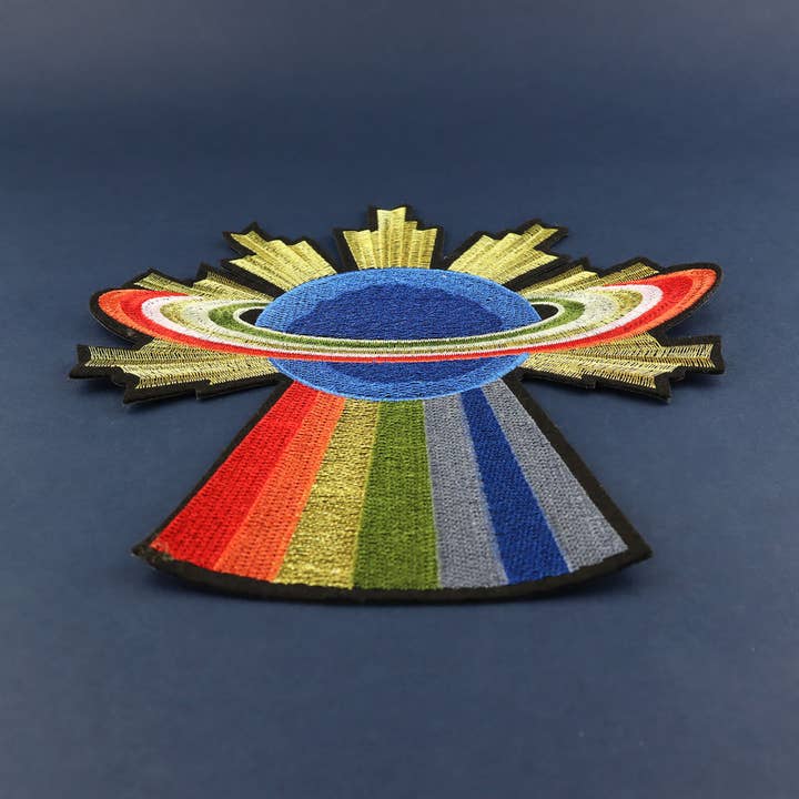 Tribal Trade GmbH - Vente Écusson - Grande écusson Planète Saturne XL3