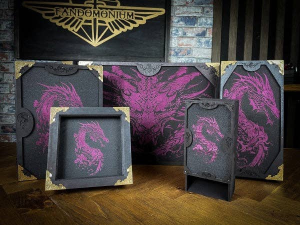 Fandomonium – wholesale Dice – Dragon's Hoard Dice Rolling Tray4