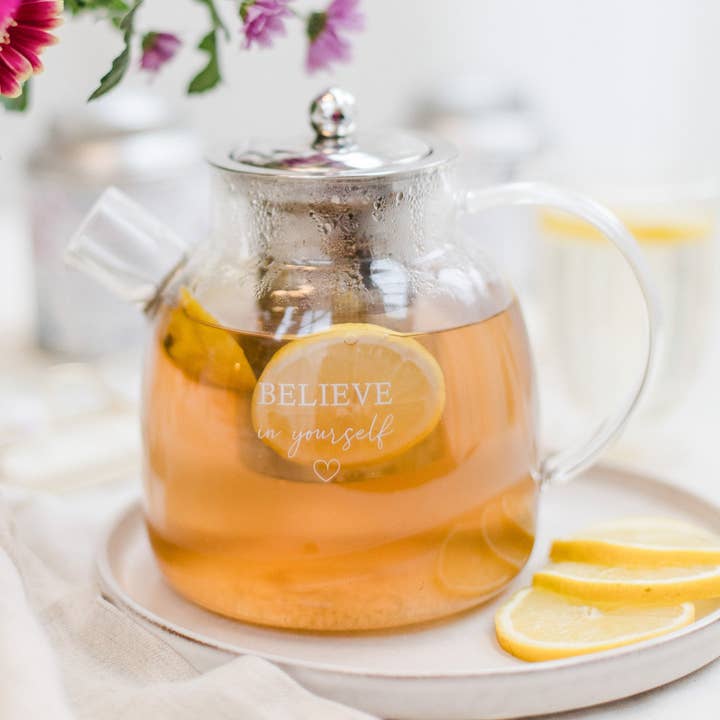 Teapot "Believe in yourself" - 1.5 l for wholesale by Bake Affair GmbH
