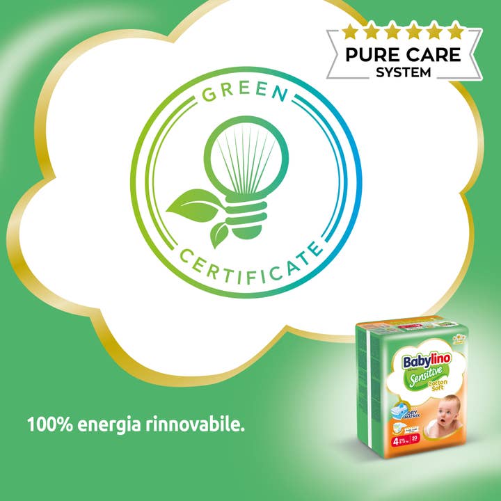 Babylino - Wholesale Diaper (Non-Cloth) - Baby - Babylino Sensitive Cotton Soft, Diapers Size 4, 50 Units10