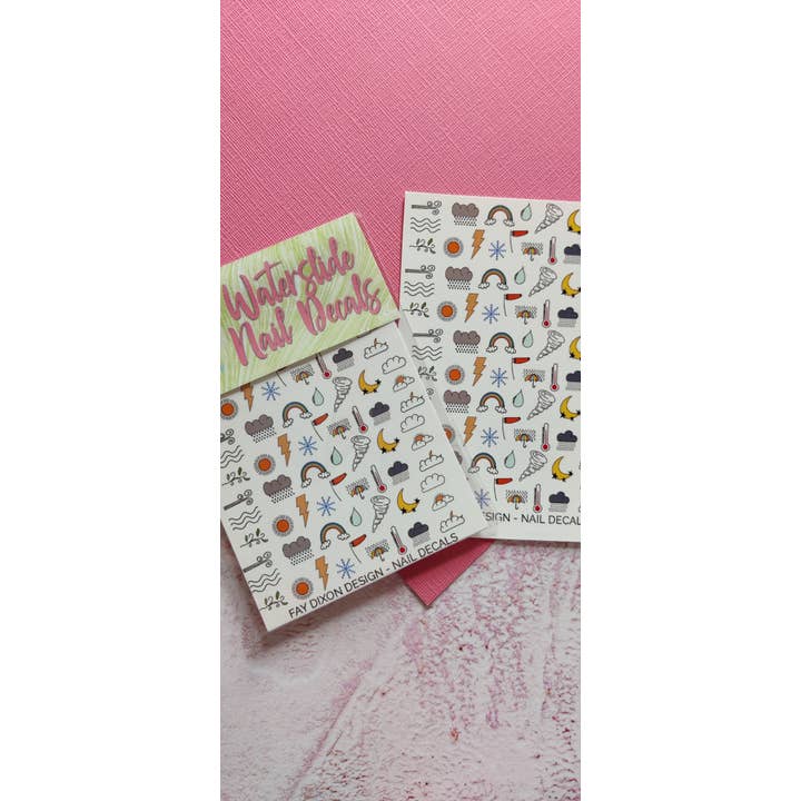 Stickers pour ongles Cocktails and Shots Waterslide pour la vente par FayDixonDesign