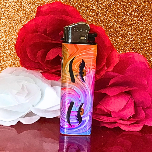 Vivrant Vixen - Wholesale Lighter -  Red Eyes Handmade Art Lighter 1
