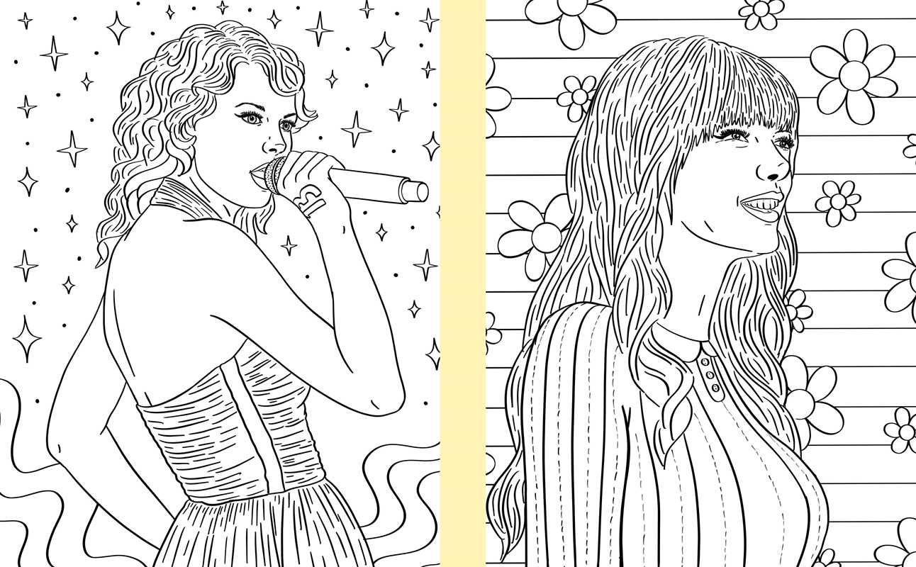 Simon & Schuster - Wholesale Coloring & Activity Book - Kids & Baby - Taylor Swift: Coloring, Quizzes & Games, Photos & Facts by8