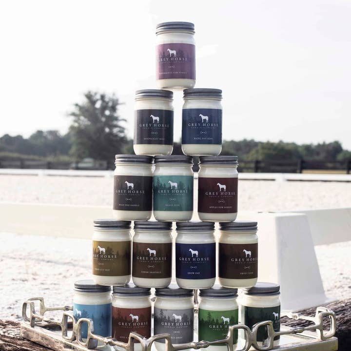 Grey Horse Candle Company - Wholesale Jar/Filled Candle - Headless Horseman Soy Candle - CLOSEOUT
1