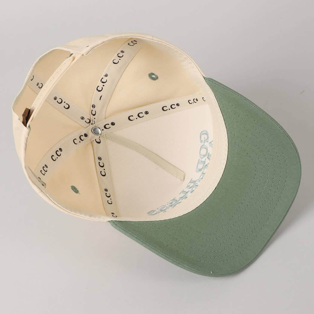 Fashion City - Wholesale Baseball Cap - Unisex - God Bless America Embroidered Two-Tone Canvas Cap28