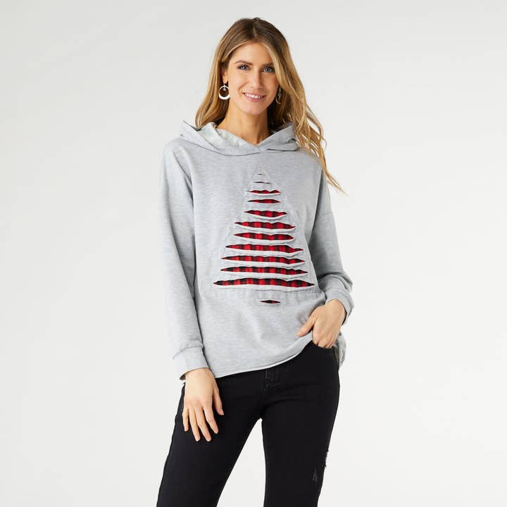 COCO + CARMEN - Wholesale Hoodie - Women's - Spruce Hooded Top
