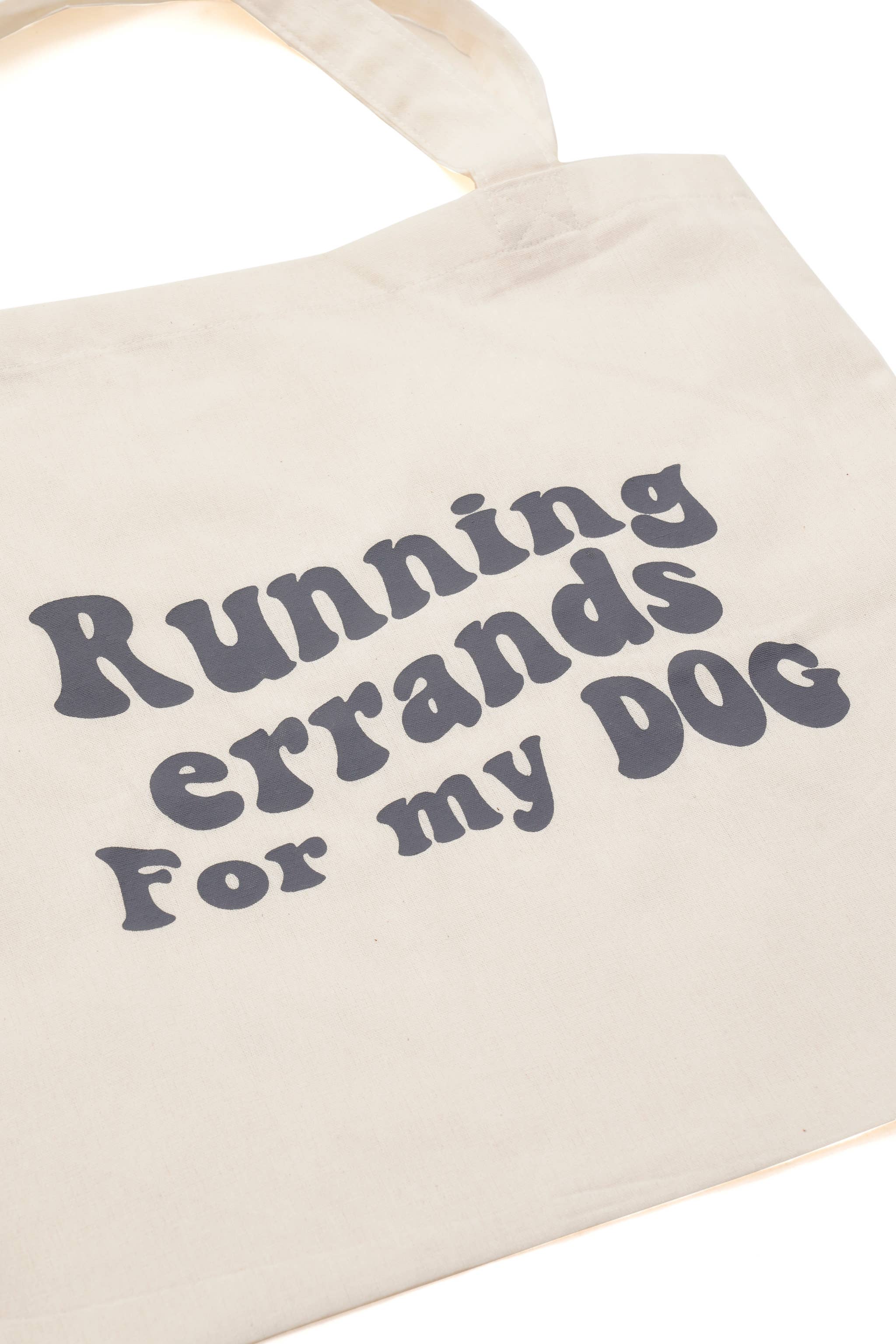 The Paws – wholesale Tote bag – Women's – Tote Bag - Running errands for my dog1