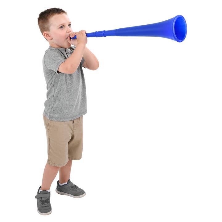 La Luna Bella - Toys - Wholesale Classic Toy - Kids - 29" BLUE COLLAPSIBLE STADIUM HORN (24/cs) LLB kids toys1