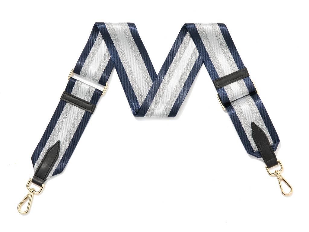 MONTTE DI JINNE - Wholesale Bag Strap - Women's - Bag Strap with Silken Finish - Metallic Stripes6