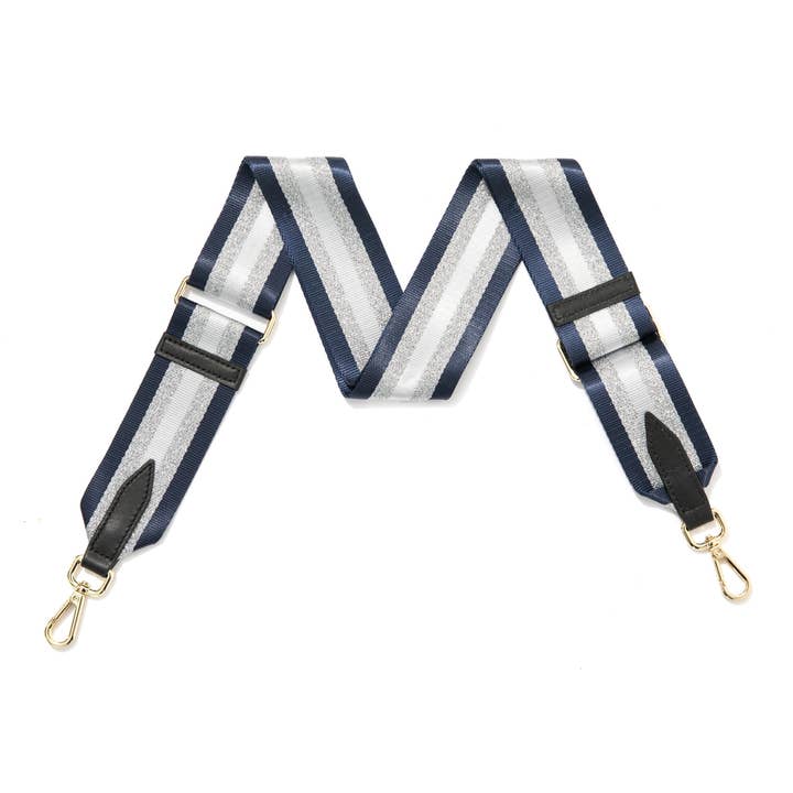 MONTTE DI JINNE - Wholesale Bag Strap - Women's - Bag Strap with Silken Finish - Metallic Stripes6
